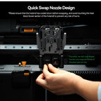 ENOMAKER BambooLab H2D,X2D,P2S High Flow Hotend,Hardened Steel 0.6mm Nozzle