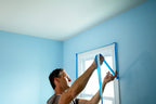 ScotchBlue Painters Tape Applicator, Applies Painter's Tape in One Continuous Strip, Paint Tape Applicator for Trim, Windows and Door Frames, 1.41 Inches x 20 Yards, 1 Starter Roll (TA3-SB-ESF)