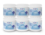 Bright Air 14 oz Odor Eliminator Gel, Light & Pure Unscented, Case of 6, Lasts up to 90 Days
