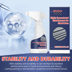enterlent Heavy Duty Rust Removal for Metal,Multipurpose Rust Remover Spray,Stainless Steel Rust Remover Cleaner,Powerful Steel Rust Removal,Rust Converter for Various Metals Furniture
