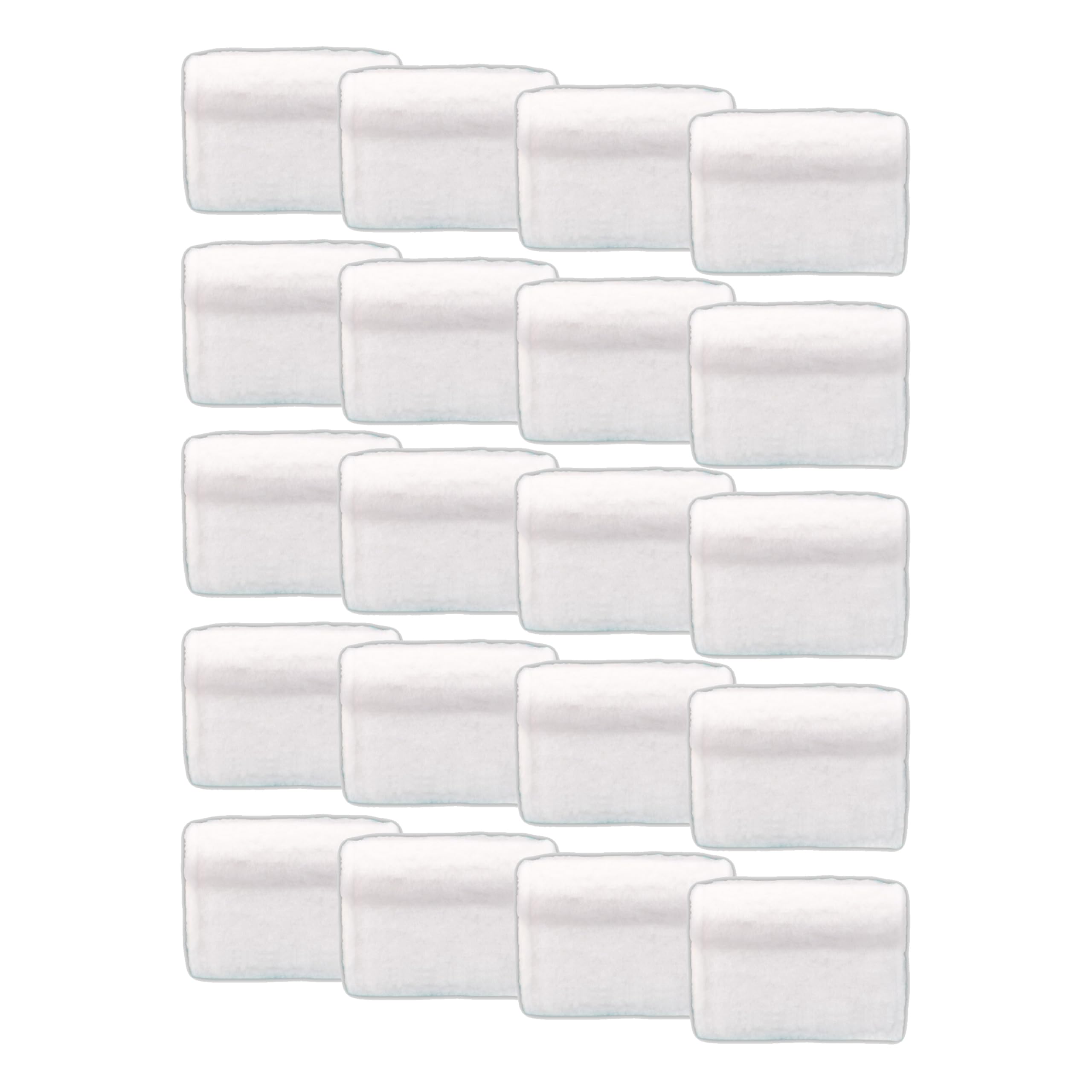 Baseboard Buddy 20-Pack Replacement Pads | Reusable Cleaning Pads for Wet & Dry Use | Trap Dust, Dirt & Pet Hair | Mop Pad Refills for Baseboards, Trim, Molding & More