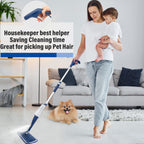 Mops for Floor Cleaning Wet Spray Mop with 14 oz Refillable Bottle and 3 Washable Microfiber Pads Home or Commercial Use Dry Wet Flat Mop for Hardwood Laminate Wood Ceramic