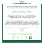 Desert Essene Daily Facial Cleansing Pads with Pure Australian Tea Tree, Witch Hazel, Calendula & Chamomile - Reduce Oil, Minimize Pores - Plant-Based Cleanser - Vegan, Non-GMO, Cruelty-Free - 50 Pads