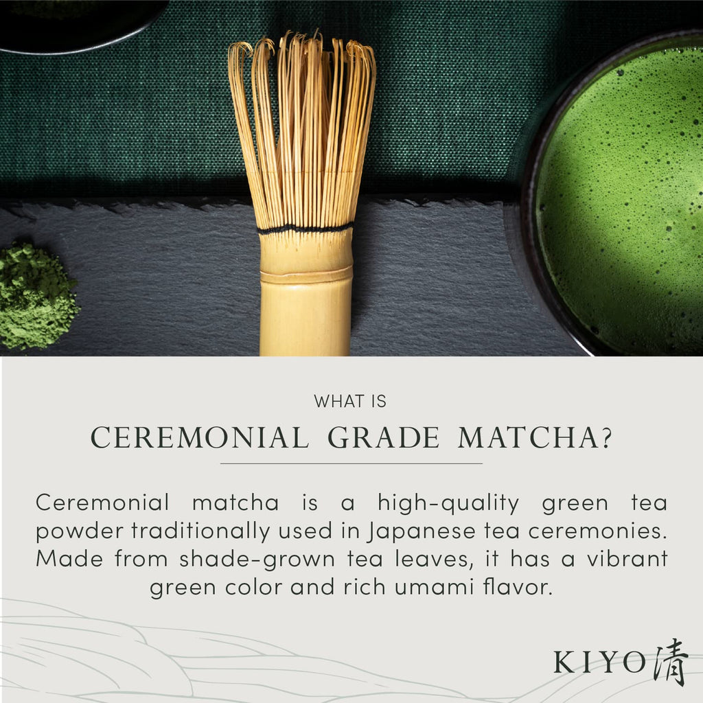 Kiyo Matcha Classic Grade Hatsumukashi Ceremonial Uji Matcha, 40g/1.41oz