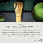 Kiyo Matcha Classic Grade Hatsumukashi Ceremonial Uji Matcha, 40g/1.41oz