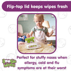 Boogie Wipes Gentle Saline Nose Wipes - 180 Count