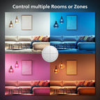 Philips Hue Wall Tap Dial Light Switch, Portable, White - 1 Pack - Requires Lights and Bridge - Smart Home - Easy, No-Wire Installation