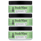 Fresh Wave Odor Removing Gel, 7 oz., Pack of 3 - Odor Absorbers for Home, Safer Odor Relief, Natural Plant-Based Odor Eliminator, Every 7 oz. lasts 15-30 Days, For Cooking, Trash & Pets