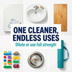 AquaCleanse Hypochlorous Acid 500PPM All-Purpose Cleaner Spray (1 Gallon) – 3X Stronger Than Standard HOCL – Pet & Family Safe, Non-Toxic Surface Cleaner & Odor Remover - No Harsh Chemicals – USA Made