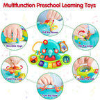 Baby Piano Toy 6 to 12 Months Light Up Music Baby Toys for 0 6 9 12 18 Months Early Learning Educational Piano Keyboard Infant Babies Girl Toy 1 Year Old Boy Girls Gift