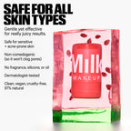 Milk Makeup Watermelon Jelly Glow Hydrating Serum – Brightens, Hydrates + Minimizes the Look of Pores + Fine Lines w/Vegan Peptides – Travel-Friendly, Non-Comedogenic Formula – 0.46 oz