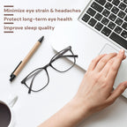Gaoye Ultralight Blue Light Glasses for Women - Computer Protection Glasses for All Day Comfort - Anti UV Glare & Eyestrain