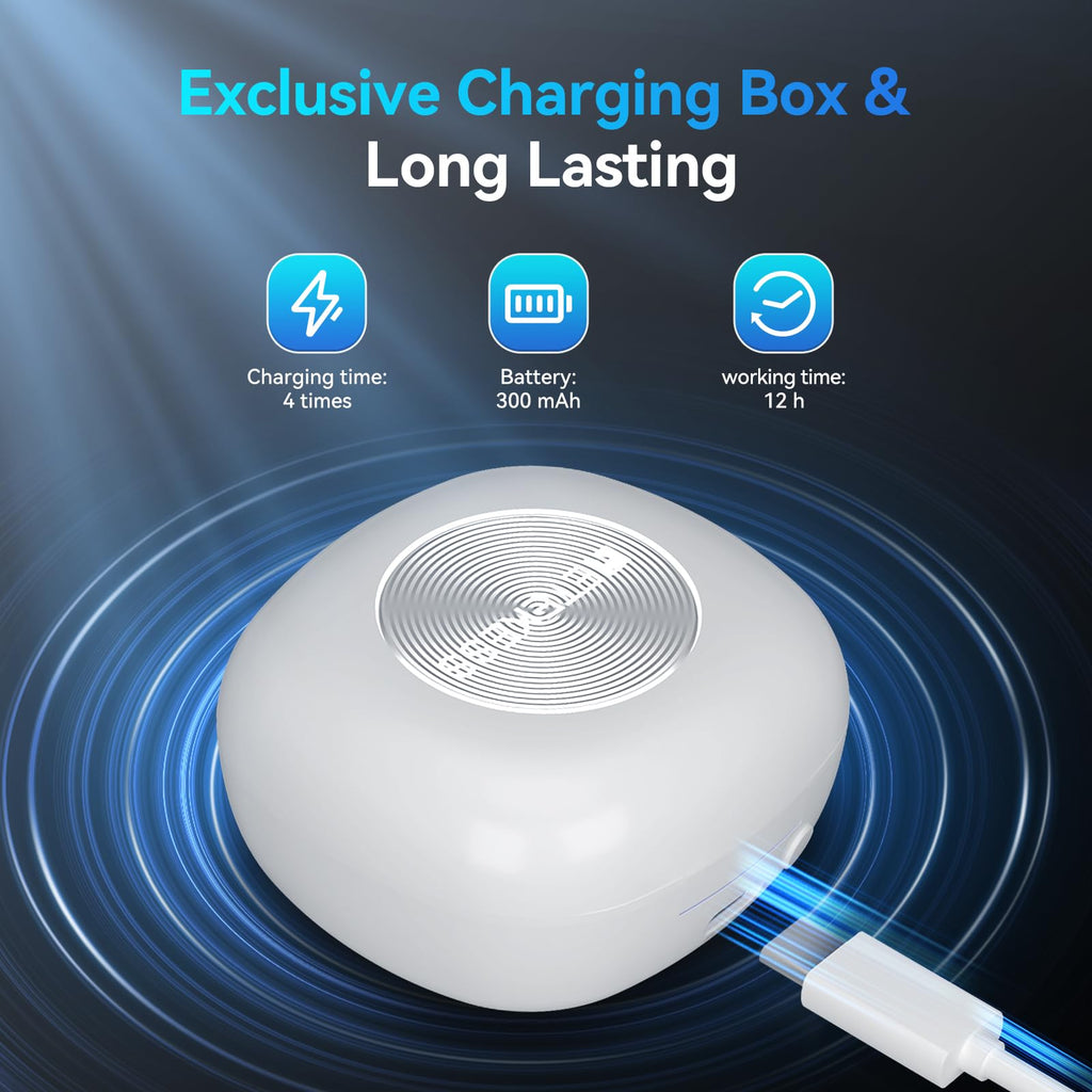Retekess Hearing Sense Hearing Aids with Bluetooth, OTC Rechargeable Hearing Aids with Noise Cancellation, APP Hearing Amplifiers with Anti-Whistling System,Idear Gift for Mild Hearing Loss