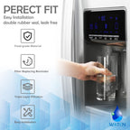 EPTWFU01 Water Filter Replacement, Compatible with Frigidaire EPTWFU01, Pure Source Ultra II, EWF02, 3 Pack