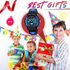 Boy Digital Watch Gifts for 5-15 Year Old Boys Girl Teen, Sports Watch Toys for 6-16 Year Old Boy Girl Present for Kids Age 6-16