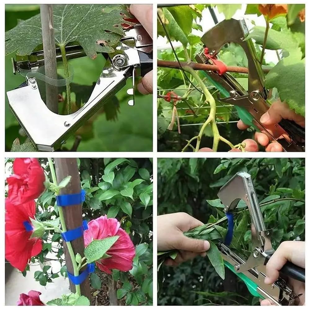 Miyake Plant Tying Machine, Garden Tape Tool for Vine Tying