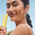TULA Skin Care Protect + Glow Daily Sunscreen - Gel, Broad Spectrum SPF 30, Skincare-First, Non-Greasy, Non-Comedogenic and Reef-Safe with Pollution and Blue Light Protection, Regular, 1.7 fl oz.