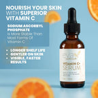 Eva Naturals Vitamin C Serum for Face – Anti Aging Dark Spot Remover with Retinol, Hyaluronic Acid, Niacinamide & Salicylic Acid – Face Serum for Women for Clear, Smooth, Radiant Skin