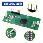 QIQIBABA 013640F LCD Display Screen Replacement for Raypak Heater | Control Panel & Pool Stat Kit | Compatible with Models 185B, 265B, 335B, 405B, 206A, 266A, 336A, 406A, 207A, 267A, 337A, 407A