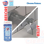 Brite & Clean® (Bright & Clean) Ultimate Hard Water Stain Remover® for Glass, Shower Doors & Windows – Removes Mineral Deposits from Granite, Porcelain, Tile, Stainless Steel & Chrome