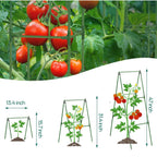 Garden Cucumber Trellis for Climbing Plants Outdoor, 47x16 inch A Frame Cucumber Trellis for Garden Raised Bed, Plant Support for Vegetable Vine Pea Bean, with Netting (Green, 47x16inch)