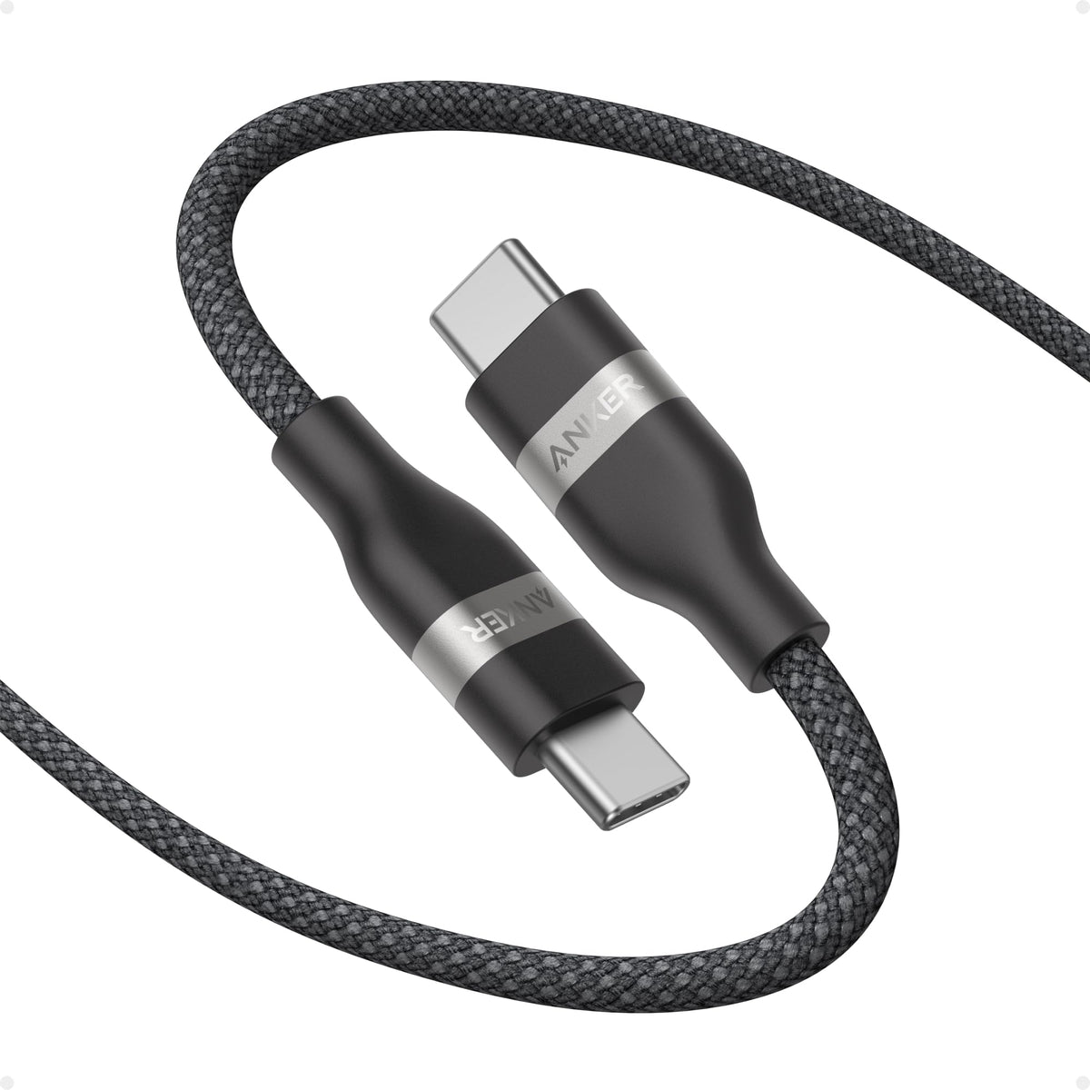 Anker Nano USB C to USB C Cable, 240W Fast Charging Cable (Black, 6ft)