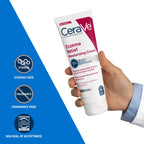 CeraVe Eczema Relief Moisturizing Cream with Colloidal Oatmeal, Shea Butter & Vitamin E For Dry Skin & Itchy Skin Relief, Steroid Free & Paraben Free, 8oz
