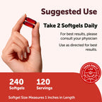 Micro Ingredients Antarctic Krill Oil Supplement 2,000mg Per Serving, 240 Softgels | Omega-3 EPA & DHA with Phospholipids & Natural Astaxanthin | No Fishy Aftertaste | Non-GMO, Gluten Free