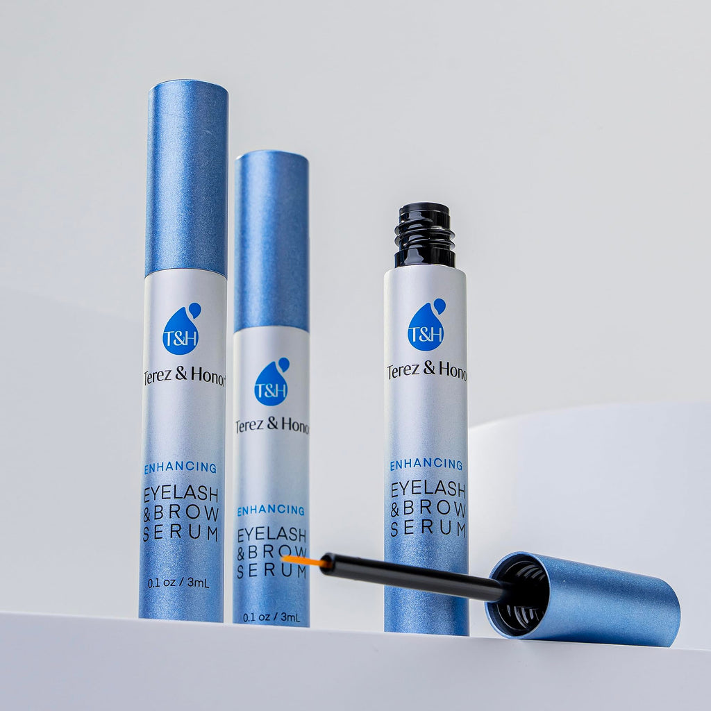 Advanced Eyelash Serum for Thicker, Longer Eyelashes and Eyebrows - Grow Luscious Lashes with Brow Enhancer (3mL)