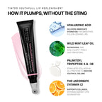 Revision Skincare Tinted YouthFull Lip Replenisher® – pH-Activated Tinted Lip Plumper, Hydrating, Volumizing, and Anti-Aging Treatment with Hyaluronic Acid, 0.33 oz