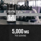 Jacked Factory Creatine Monohydrate Powder 425g - 5g Daily Creatine Supplement for Men and Women, Vegan-Friendly, Third-Party Tested - 85 Servings, Unflavored