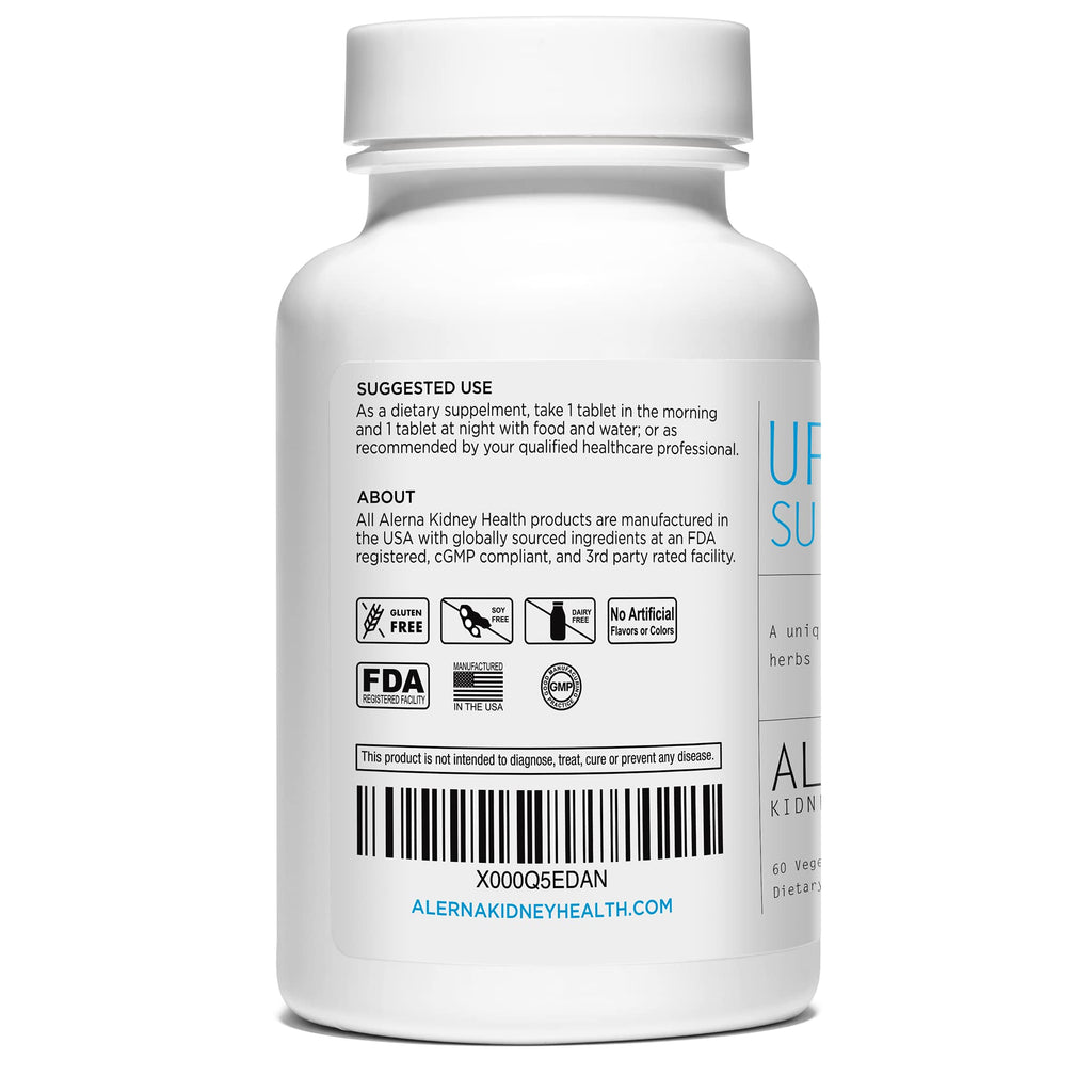 Uric Acid Support Dietary Supplement – Tart Cherry, Celery Extract, Turmeric & Quercetin – Joint Comfort Supplement with Antioxidant Support – 60 Vegetarian Tablets