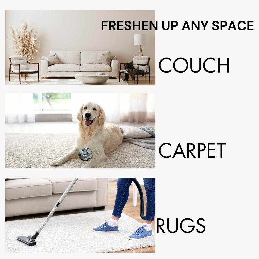 Carpet Deodorizer 35 Oz Carpet Freshner Powder, Hotel Scent Upholstery Deodorizer Vaccuum Safe Pet Odor Eliminator for Home - Luxury Room Deoderizer Timeless Homme