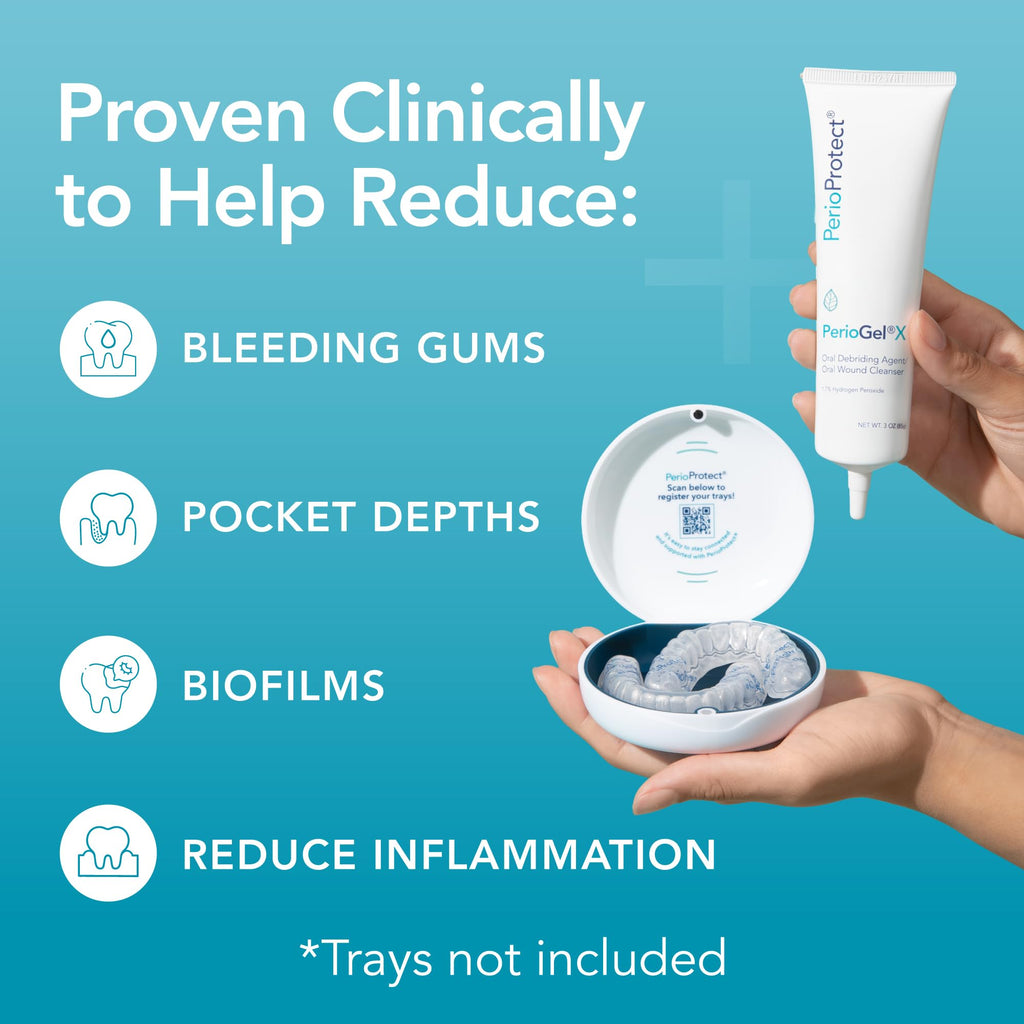 PerioGelX | Periodontal Treatment for Teeth | Promotes Teeth Whitening (3 oz.)