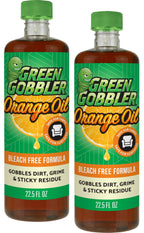 Green Gobbler, Cold Pressed Orange Oil Concentrate - 22.5 oz (D-Limonene) Multi-Purpose Home and Outdoor Cleaner (2 PACK)