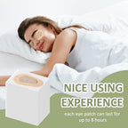 80 Pcs Adhesive Eye Patches, Disposable Eye Pads for Adults Latex Free Adhesive Bandages(3 x 2 Inch,Nude)