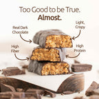 NuGo Slim 24ct Variety - Crunchy Peanut Butter 12 bars & Brownie Crunch 12 bars, 16g Protein, Keto Friendly, Gluten Free, 24 count