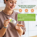 Health Star Senna Plus Laxative & Stool Softener Tablets 50mg / 8.6mg Strength Natural Vegetable Stimulant Laxative| Gentle Constipation Relief| Docusate Sodium for Bowel Movement (1,000 Tablets