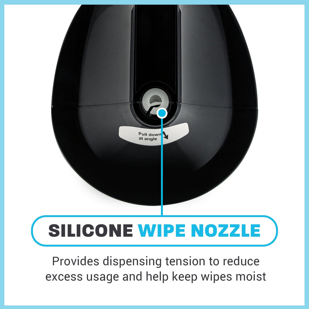 Zogics Wall-Mounted No-Touch Wipe Dispenser, 1 Unit