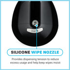 Zogics Wall-Mounted No-Touch Wipe Dispenser, 1 Unit