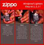 Custom Zippo Lighter – Personalized Engraved Venetian Design | Genuine Windproof Metal Lighter | Unique Gift for Men & Women – Christmas, Halloween, Valentine (Gold 352B)