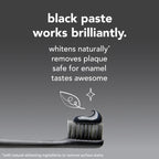 hello Epic Whitening Charcoal Fluoride Free Toothpaste, Activated Charcoal Toothpaste with Coconut Oil, Whitens Teeth Naturally, SLS Free, Fresh Mint, 4.0 Oz Tube
