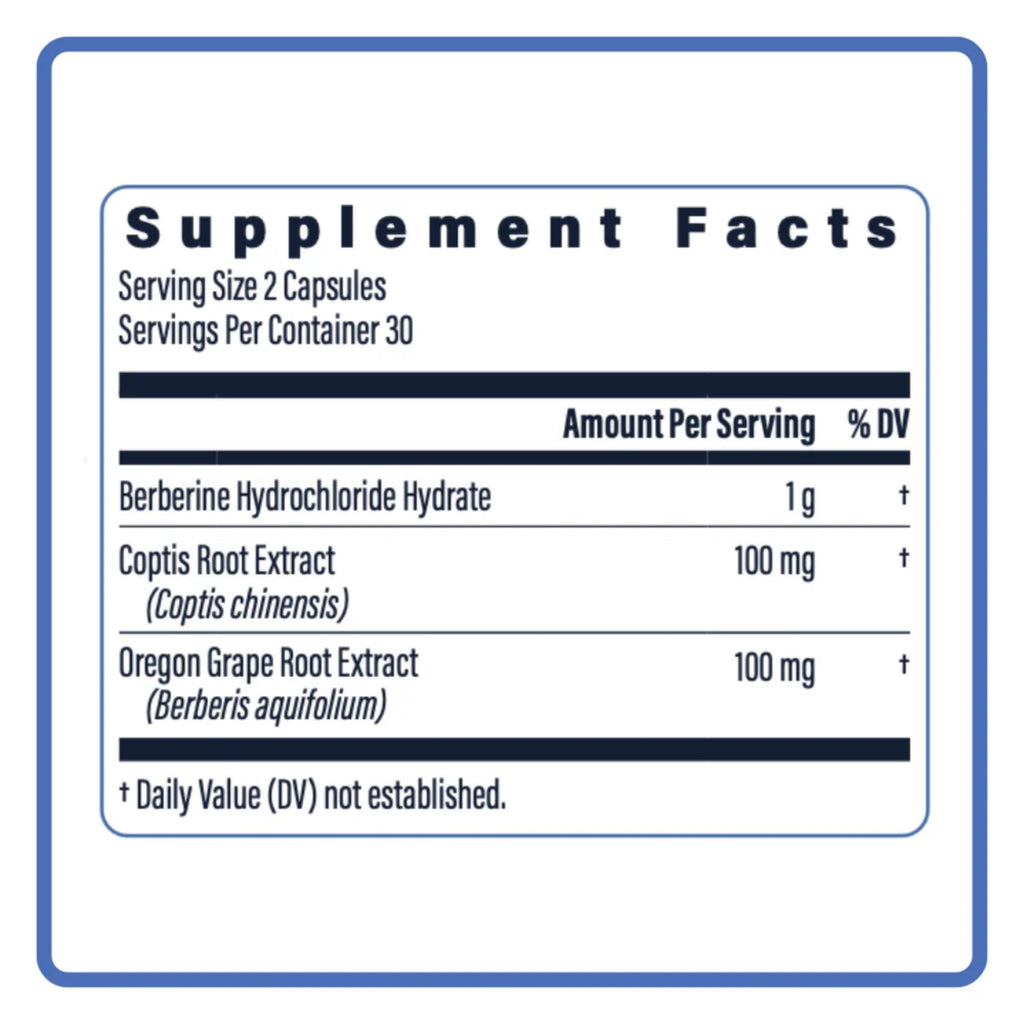 Berberine 1,000 mg Triple Source Full Spectrum Blend, Indian Barberry + Coptis + Oregon Grape Root, Metabolic & Cardiovascular Support, 60 Vegetarian Capsules — TriBerine by Utzy Naturals