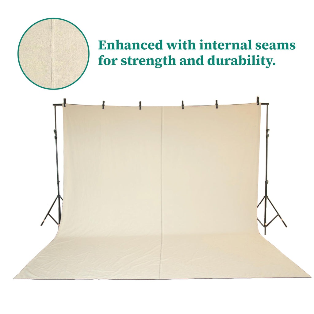 ZUPERIA Canvas Drop Cloth for Painting (Size 5'x20' Feet Pack of 4) Pure Cotton Painters Drop Cloth for Painting, Furniture & Floor Protection, All Purpose Thick Canvas tarp with Double Stitched Edges