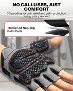VINSGUIR Workout Gloves for Men and Women, Weight Lifting Gloves with Excellent Grip, Lightweight Gym Gloves for Weightlifting, Cycling, Exercise, Crosstraining, Pull ups, Fitness, Climbing and Rowing