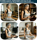 sundpik Posture Corrector for Women and Men, Adjustable Upper Back Brace, Breathable Back Support Straightener, Providing Pain Relief from Lumbar, Neck, Shoulder, and Clavicle.