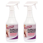 Capture Pre-Mist Soil Release for Carpet Dry Cleaner - Carpet Cleaning Pre Spray - Loosen Juice, Coffee & Wine Spill and Tough Rug Stains Eliminator - Multi-Purpose Cleaning Essentials - 24oz (2 Pack)