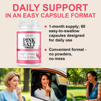 Pink Salt Trick Capsules - Original PinkSalt Trick Supplement for Weight, Energy & Metabolism - All Natural Advanced Support Formula Pills Reviews, 60 Capsules for 1 Month