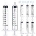 10ml Syringe for Liquid,Syringe Without Needle,Sterile Individually Packed 20pcs.