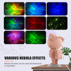 Cute Room Decor Aesthetic - Pink Astronaut Galaxy Projector for Teen Girls Bedroom, Star Projector Night Light with Remote, Kawaii Room Decor, 2025 Christmas Birthday Gifts for Teen Girls (Pink)